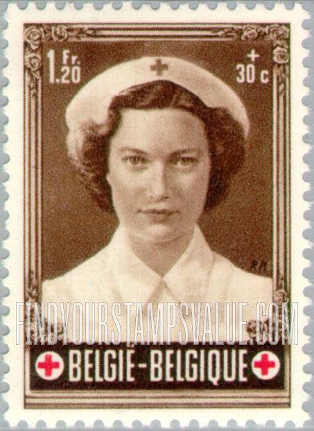 FindYourStampsValue: Semi-Postal: Princess Josephine-Charlotte