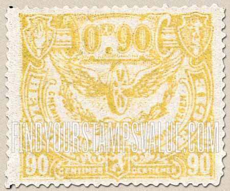FindYourStampsValue: Parcel Post and Railway: Winged Wheel