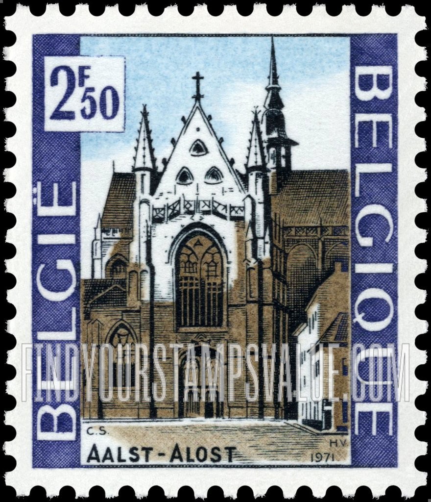 FindYourStampsValue: Tourist: St. Martin’s Church, Aalst