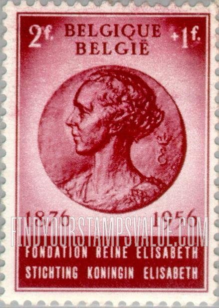 FindYourStampsValue: Semi-Postal: Queen Elisabeth