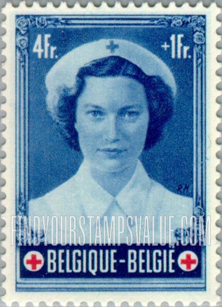 FindYourStampsValue: Semi-Postal: Princess Josephine-Charlotte