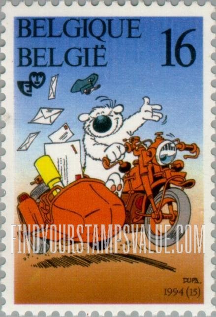 FindYourStampsValue: Cubitus the Dog, by Luc Dupanloup