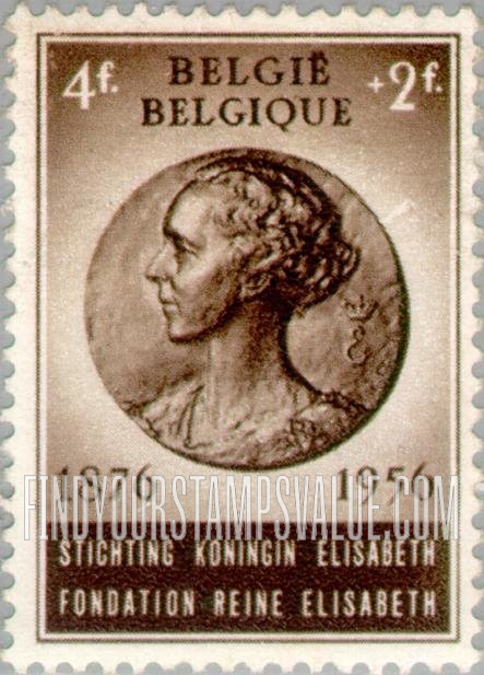 FindYourStampsValue: Semi-Postal: Queen Elisabeth