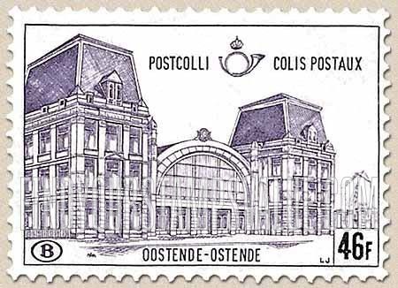 FindYourStampsValue: Parcel Post and Railway: Ostend Station