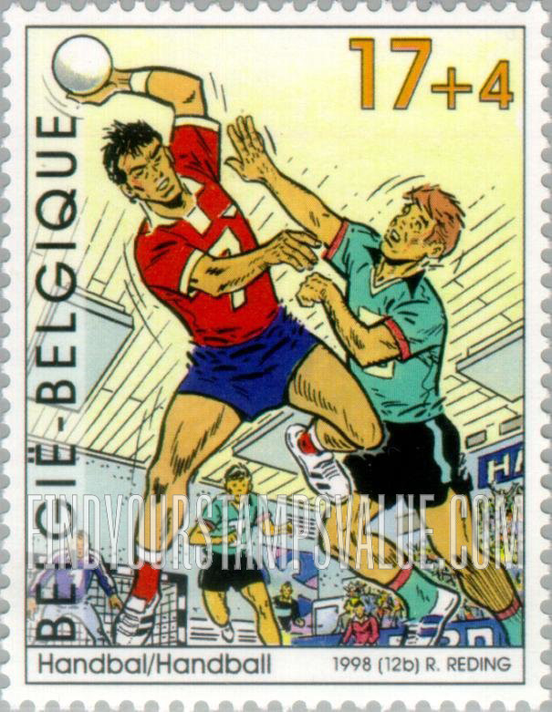 FindYourStampsValue: Semi-Postal, Sports: Handball