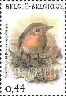 FindYourStampsValue: Belgica 2006 World Youth Philatelic Exhibition: Robin