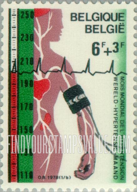FindYourStampsValue: Semi-Postal: Checking Blood Pressure