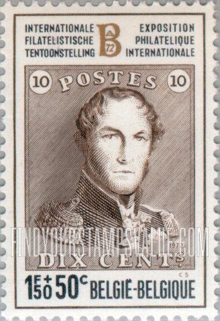 FindYourStampsValue: Semi-Postal: Leopold I on #1