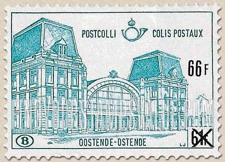 FindYourStampsValue: Parcel Post and Railway: Ostend Station
