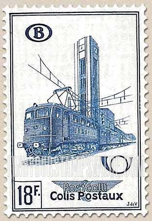 FindYourStampsValue: Parcel Post and Railway: Electric Train