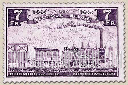 FindYourStampsValue: Parcel Post and Railway: Old Railroad Train