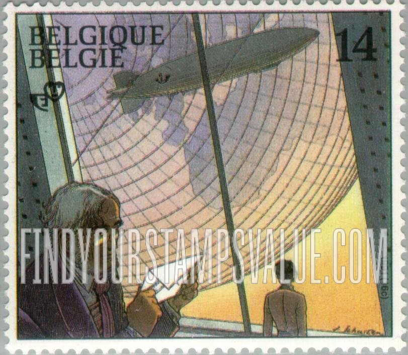 FindYourStampsValue: Youth Philately, Cartoon characters: Cities of the Fantastic, by Francois Schuiten