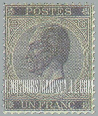 FindYourStampsValue: King Leopold I