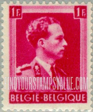FindYourStampsValue: King Leopold III