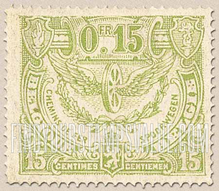 FindYourStampsValue: Parcel Post and Railway: Winged Wheel