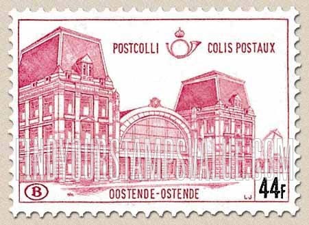 FindYourStampsValue: Parcel Post and Railway: Ostend Station