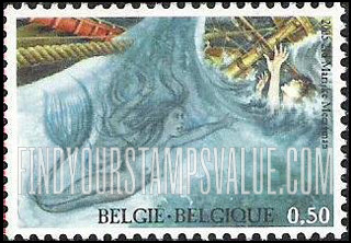 FindYourStampsValue: Hans Christian Andersen (1805-75), Author, Stories by Andersen: The Little Mermaid