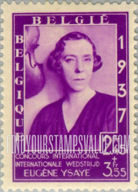 FindYourStampsValue: Semi-Postal: Queen Mother Elisabeth
