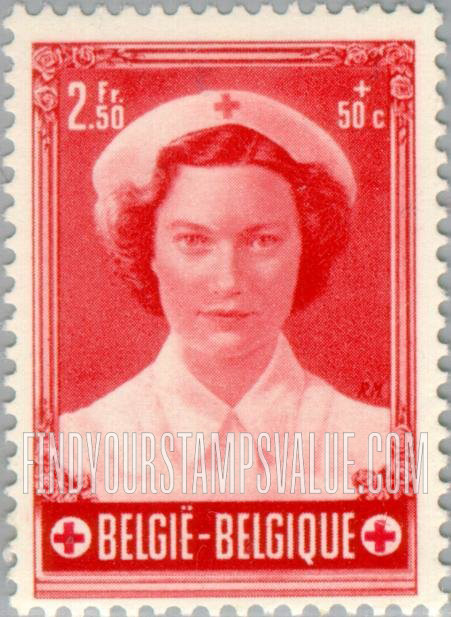 FindYourStampsValue: Semi-Postal: Princess Josephine-Charlotte