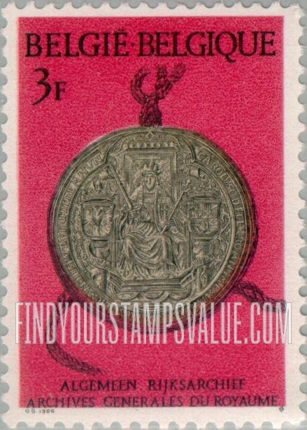 FindYourStampsValue: Seal of Charles V, Royal Archives