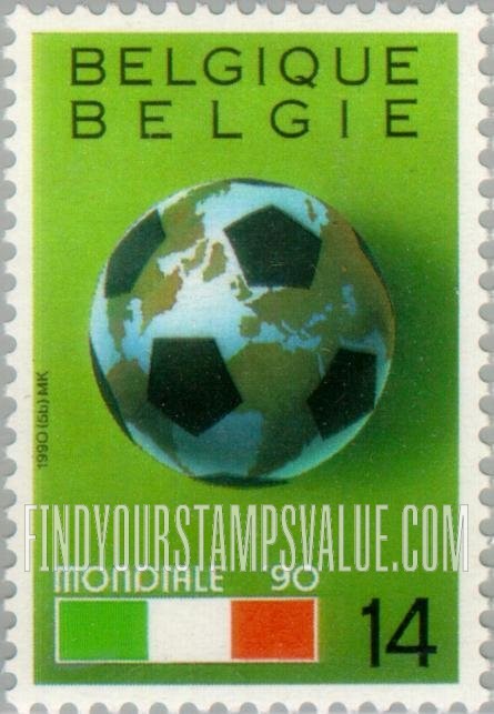 FindYourStampsValue: Sports: 1990 World Cup Soccer Championships, Italy