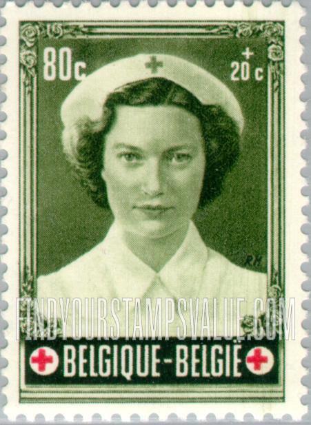 FindYourStampsValue: Semi-Postal: Princess Josephine-Charlotte