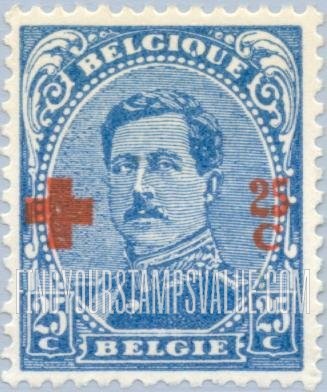 FindYourStampsValue: Semi-Postal: Albert I