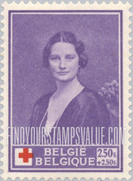 FindYourStampsValue: Semi-Postal: Queen Astrid