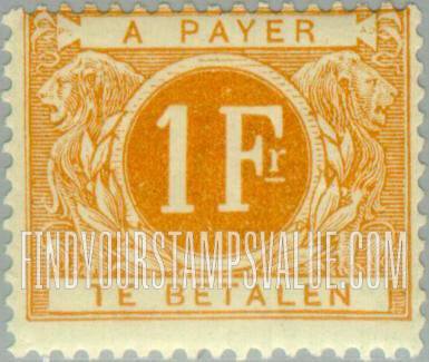 FindYourStampsValue: Postage Due: Numeral