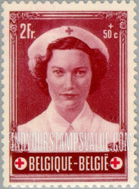 FindYourStampsValue: Semi-Postal: Princess Josephine-Charlotte