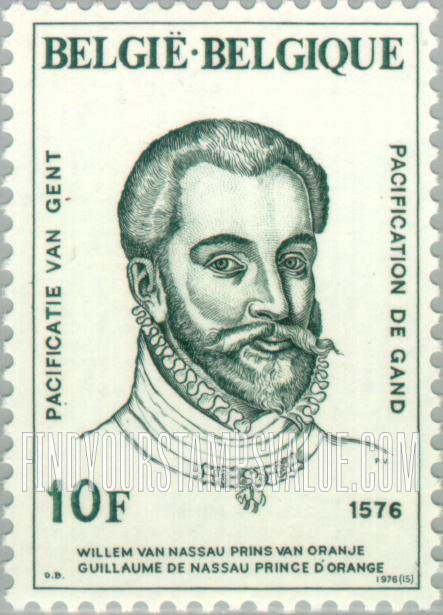 FindYourStampsValue: William of Nassau, Prince of Orange