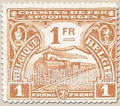 FindYourStampsValue: Parcel Post and Railway: Locomotive