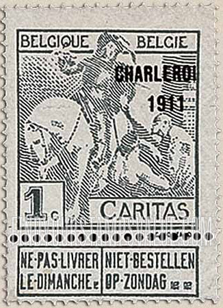 FindYourStampsValue: Semi-Postal: St. Martin of Tours Dividing His Cloak with a Beggar