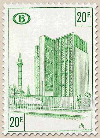 FindYourStampsValue: Parcel Post and Railway: Congress Station, Brussels