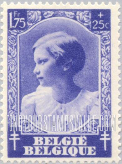 FindYourStampsValue: Semi-Postal: Princess Josephine-Charlotte