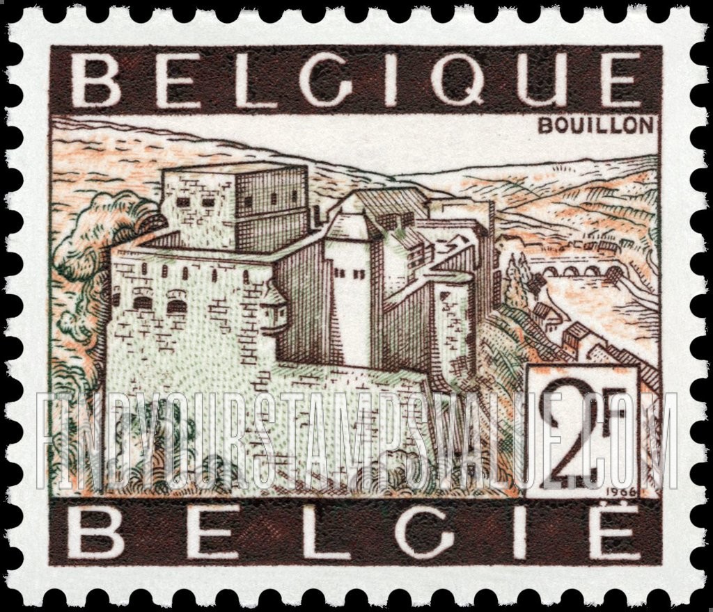 FindYourStampsValue: Tourist: Castle Bouillon
