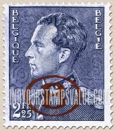FindYourStampsValue: Official: King Leopold III