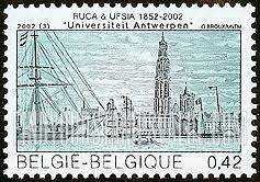 FindYourStampsValue: University of Antwerp, 150th Anniversary