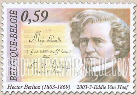 FindYourStampsValue: Hector Berlioz (1803-69), Composer