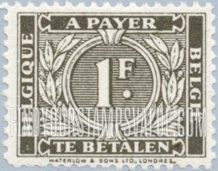 FindYourStampsValue: Postage Due: Numeral