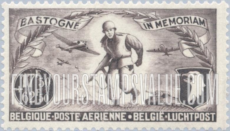 FindYourStampsValue: Air Post Semi-Postal: American Soldier in Combat