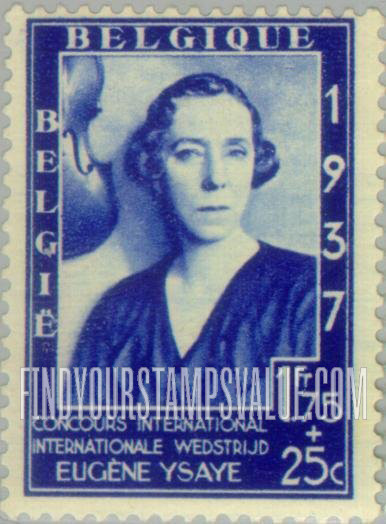 FindYourStampsValue: Semi-Postal: Queen Mother Elisabeth