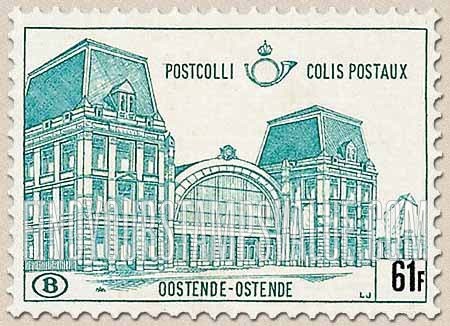 FindYourStampsValue: Parcel Post and Railway: Ostend Station