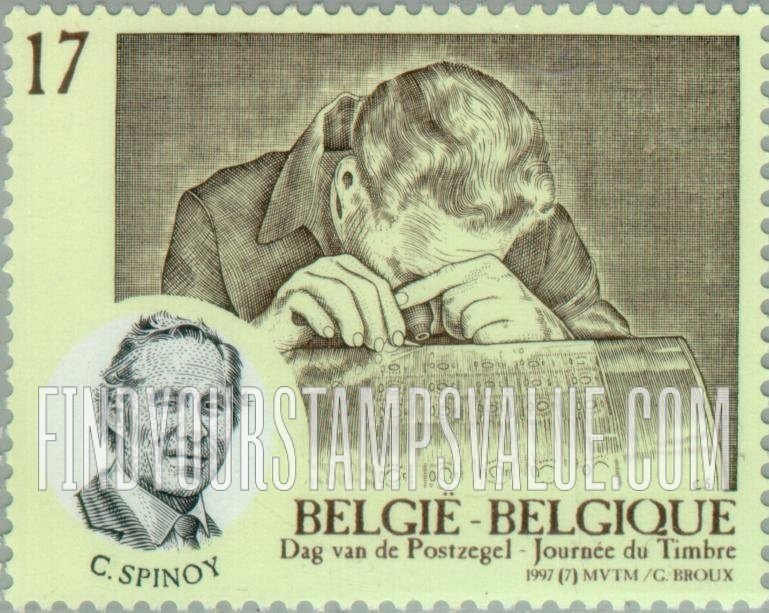 FindYourStampsValue: Constant Spinoy (1924-93), Stamp Engraver
