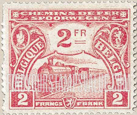 FindYourStampsValue: Parcel Post and Railway: Locomotive