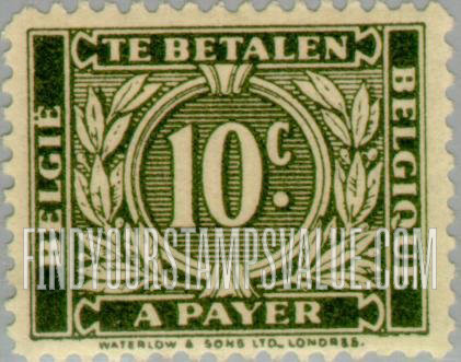 FindYourStampsValue: Postage Due: Numeral