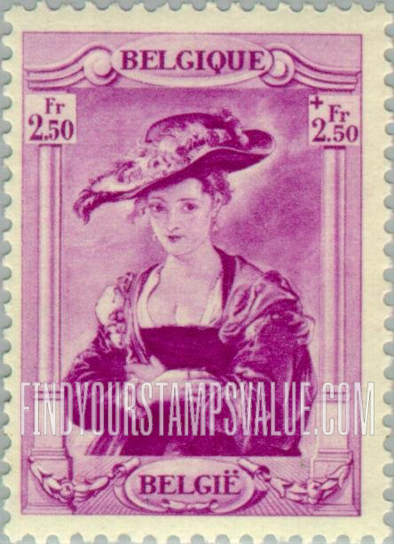 FindYourStampsValue: Semi-Postal: “The Velvet Hat”