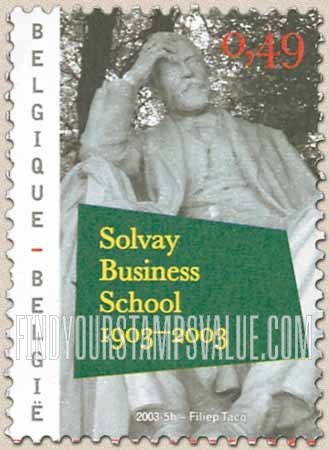 FindYourStampsValue: Organization Anniversaries: Solvay Business School centennial