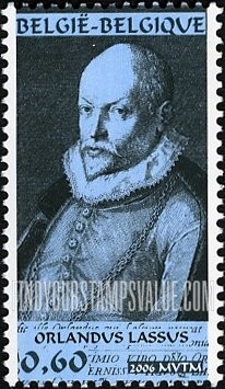 FindYourStampsValue: Composers of Polyphonic Music: Orlandus Lassus (1532-94)