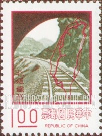 FindYourStampsValue: Taiwan North Link railroad and map - 台湾北回铁路和地图